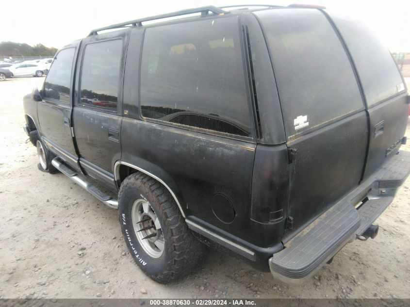 1995 Chevrolet Tahoe K1500 VIN: 1GNEK13K7SJ457024 Lot: 38870630