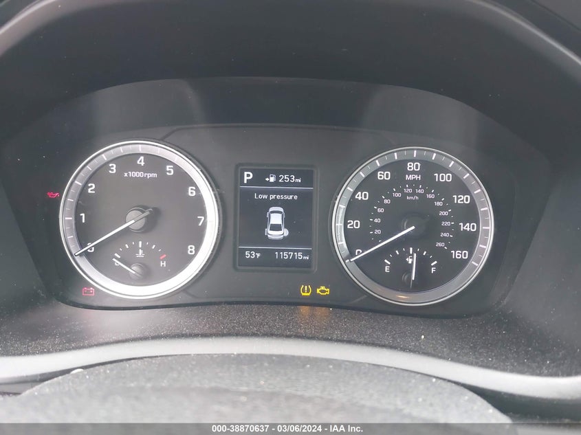 VIN 5NPE24AF1JH699203 2018 HYUNDAI SONATA SE