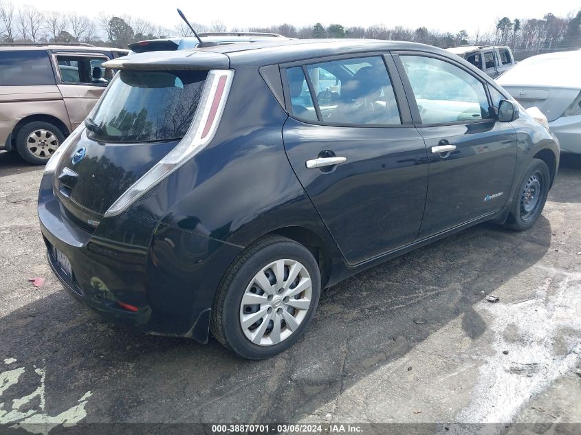 2013 Nissan Leaf S VIN: 1N4AZ0CPXDC415811 Lot: 38870701