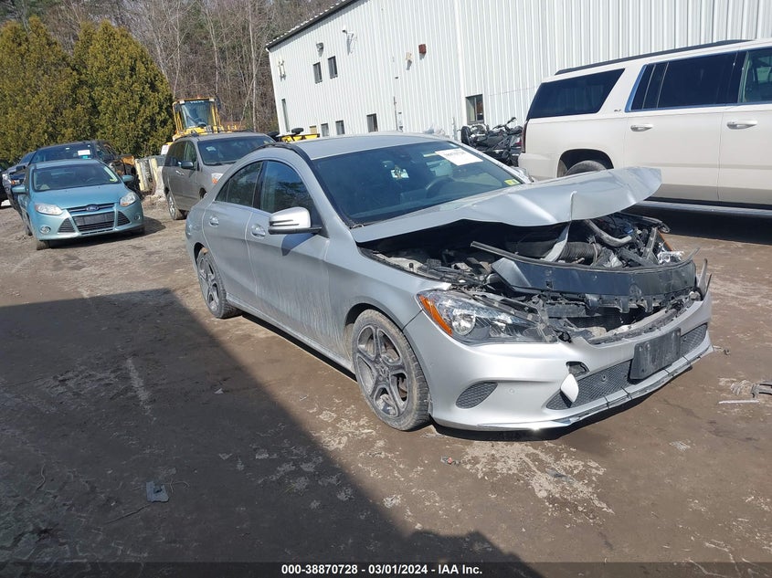 2018 Mercedes-Benz Cla 250 VIN: WDDSJ4EB8JN582043 Lot: 38870728