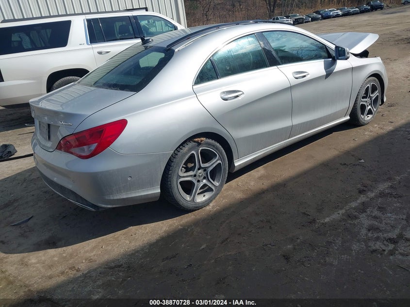 2018 Mercedes-Benz Cla 250 VIN: WDDSJ4EB8JN582043 Lot: 38870728