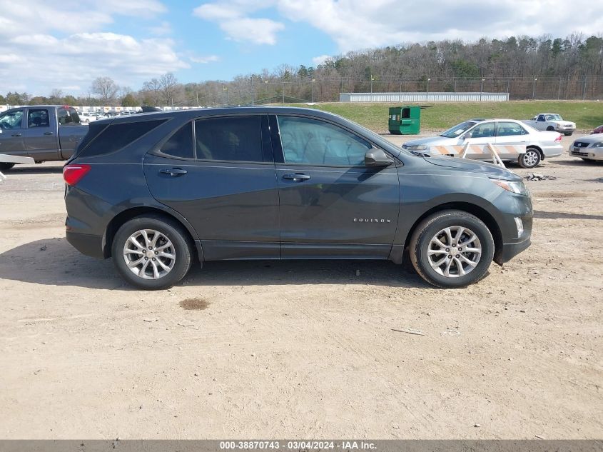 2019 Chevrolet Equinox Ls VIN: 3GNAXSEV8KS553790 Lot: 38870743