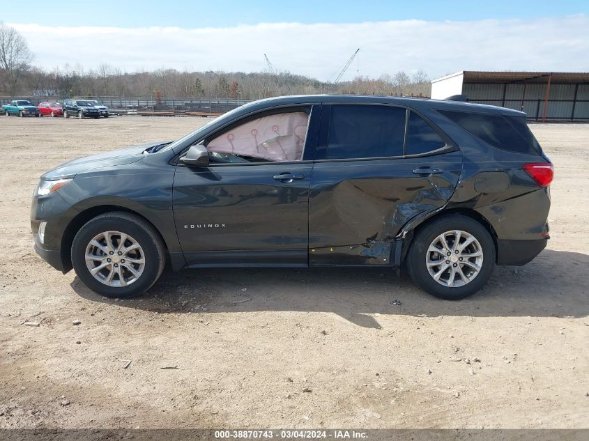 2019 Chevrolet Equinox Ls VIN: 3GNAXSEV8KS553790 Lot: 38870743