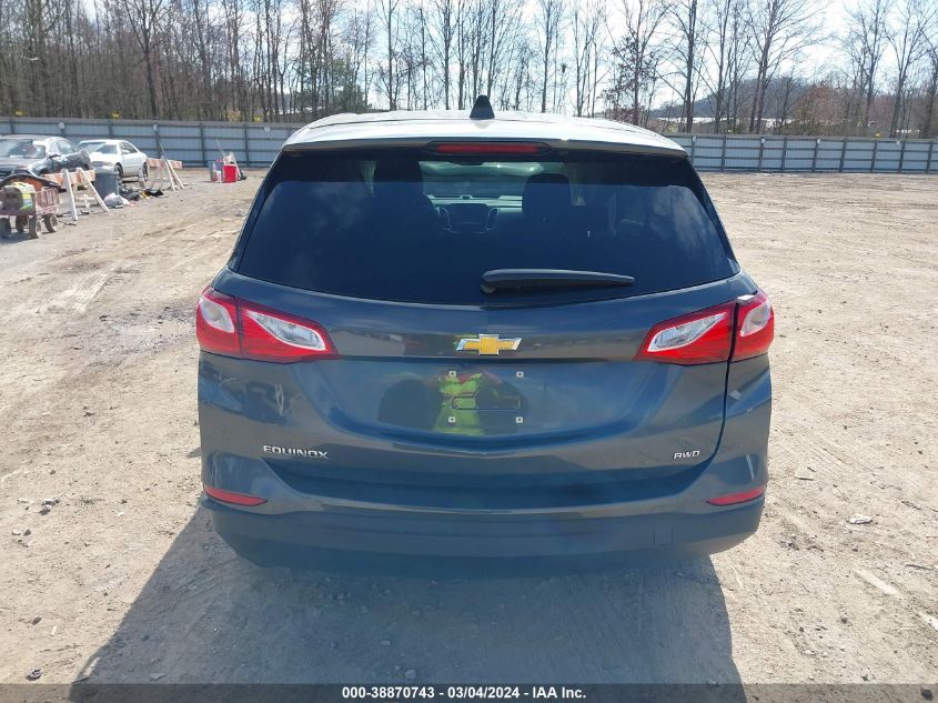 2019 Chevrolet Equinox Ls VIN: 3GNAXSEV8KS553790 Lot: 38870743