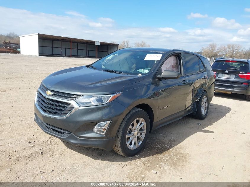 2019 Chevrolet Equinox Ls VIN: 3GNAXSEV8KS553790 Lot: 38870743