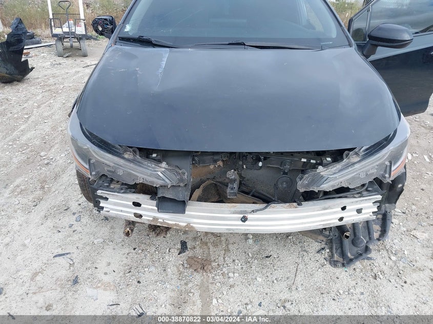 VIN 5YFEPMAE7MP209931 2021 TOYOTA COROLLA LE