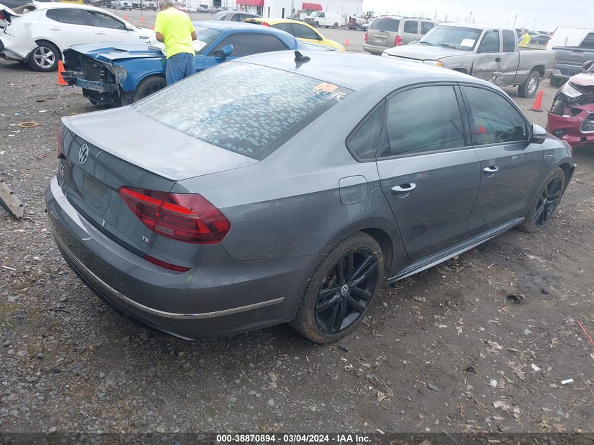 VIN 1VWAA7A39JC016343 2018 VOLKSWAGEN PASSAT 2.0T R-LINE/2.0T S
