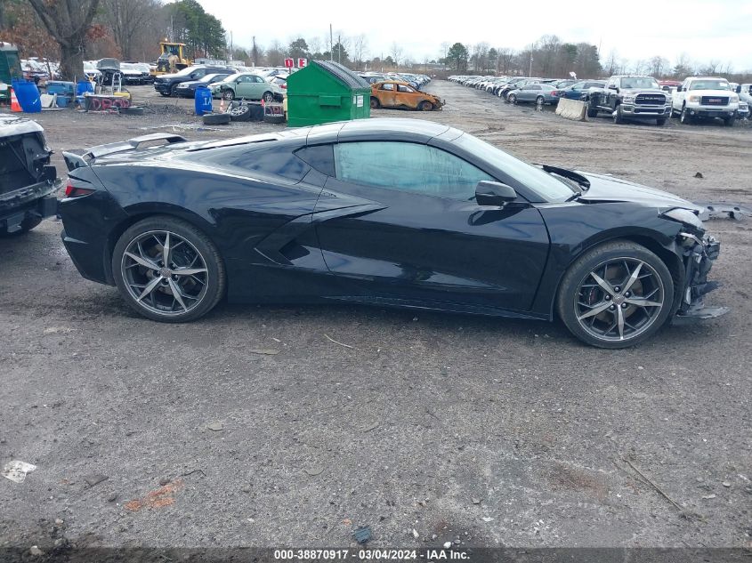 2022 Chevrolet Corvette Stingray Rwd 2Lt VIN: 1G1YB2D41N5111861 Lot: 38870917