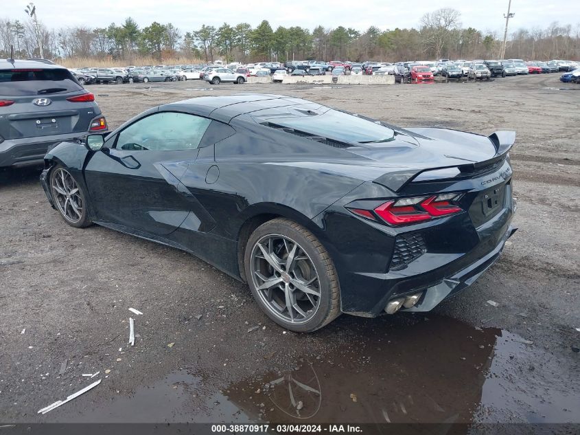 2022 Chevrolet Corvette Stingray Rwd 2Lt VIN: 1G1YB2D41N5111861 Lot: 38870917