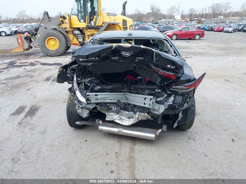 2022 Nissan Sentra Sv Xtronic Cvt VIN: 3N1AB8CV6NY317513 Lot: 38870923