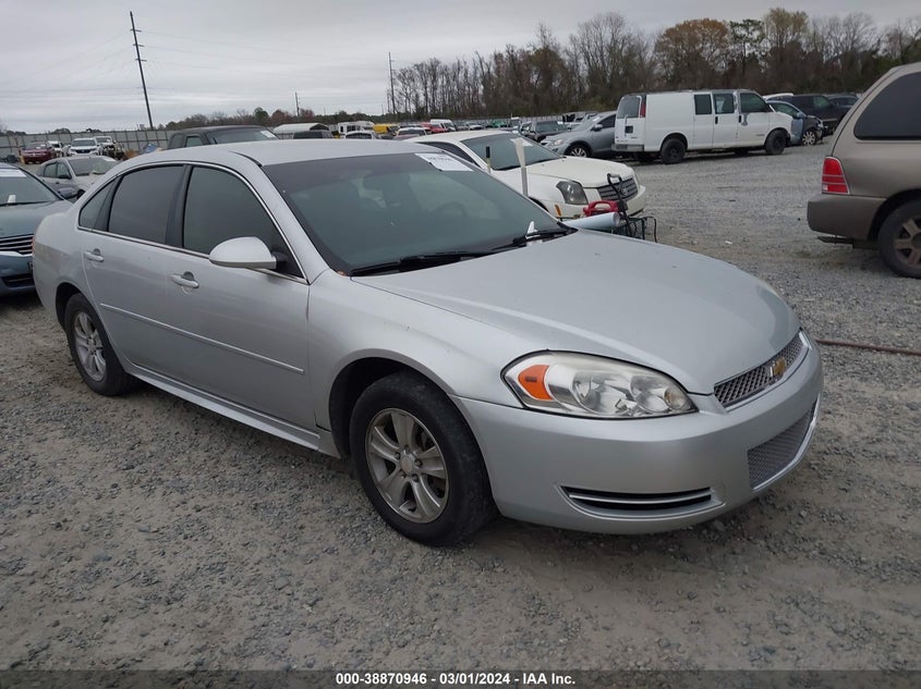 2015 CHEVROLET IMPALA LIMITED LS - 2G1WA5E34F1119988