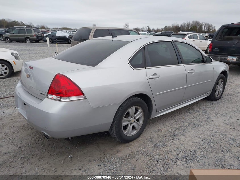 2015 CHEVROLET IMPALA LIMITED LS - 2G1WA5E34F1119988