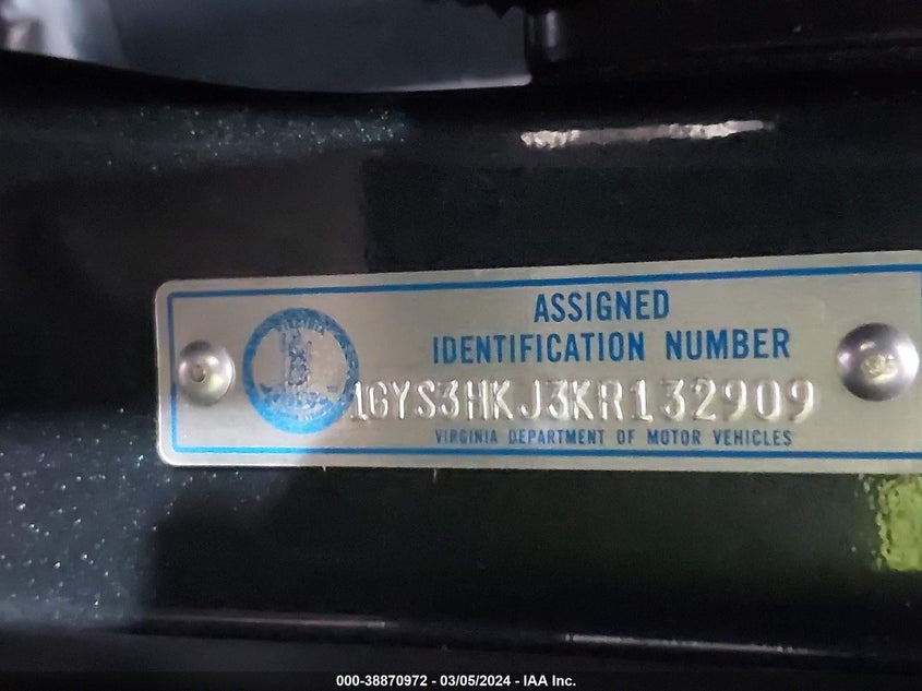 2019 CADILLAC ESCALADE ESV LUXURY - 1GYS3HKJ3KR132909