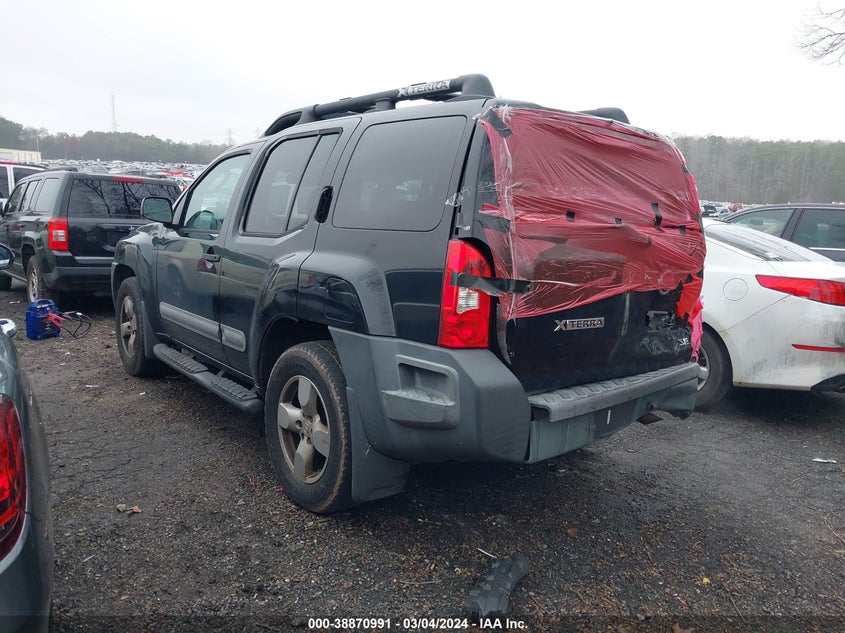 2005 Nissan Xterra Se VIN: 5N1AN08U65C630880 Lot: 38870991
