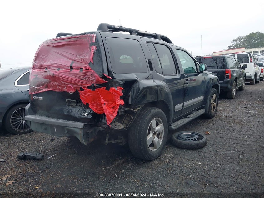 2005 Nissan Xterra Se VIN: 5N1AN08U65C630880 Lot: 38870991