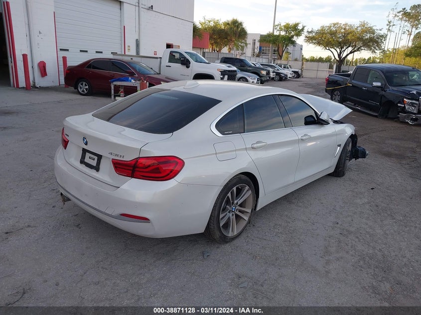 2019 BMW 430I GRAN COUPE GRAN COUPE - WBA4J3C54KBL09370