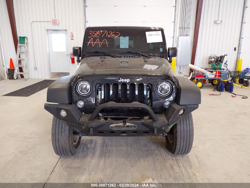 2015 Jeep Wrangler Unlimited Sport VIN: 1C4BJWDG6FL581382 Lot: 38871262