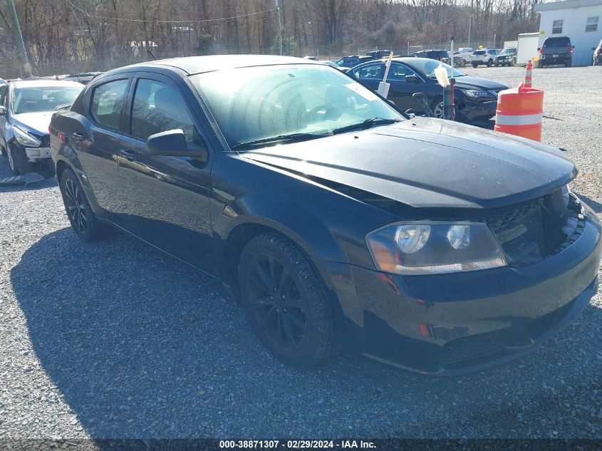 2014 DODGE AVENGER SE - 1C3CDZAB1EN111449