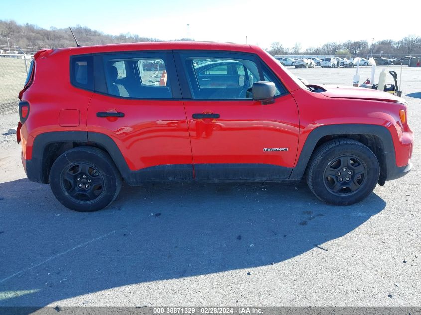 2021 Jeep Renegade Sport Fwd VIN: ZACNJCAB1MPM27706 Lot: 38871329