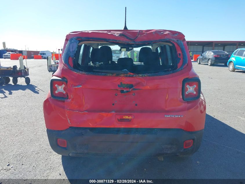 2021 Jeep Renegade Sport Fwd VIN: ZACNJCAB1MPM27706 Lot: 38871329