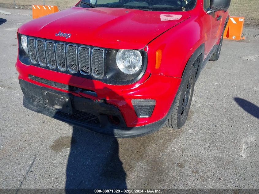 2021 Jeep Renegade Sport Fwd VIN: ZACNJCAB1MPM27706 Lot: 38871329