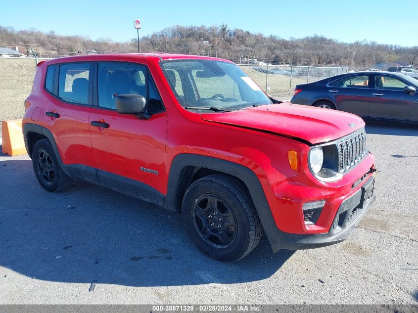 2021 Jeep Renegade Sport Fwd VIN: ZACNJCAB1MPM27706 Lot: 38871329