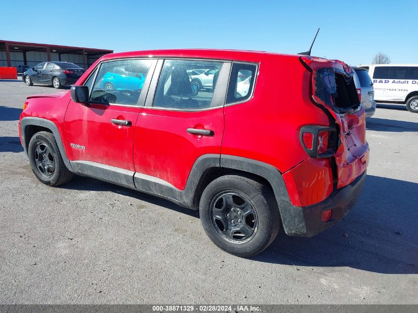 2021 Jeep Renegade Sport Fwd VIN: ZACNJCAB1MPM27706 Lot: 38871329