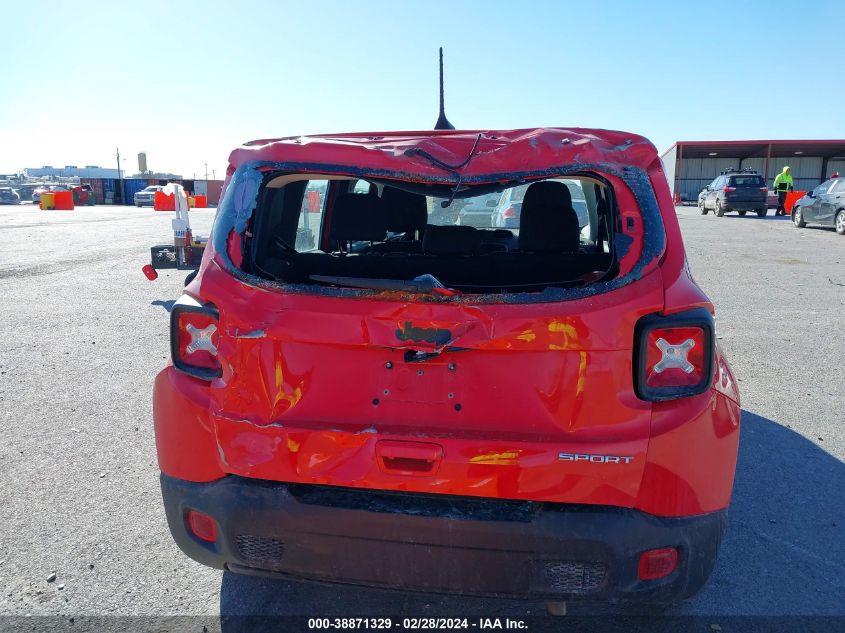 2021 Jeep Renegade Sport Fwd VIN: ZACNJCAB1MPM27706 Lot: 38871329