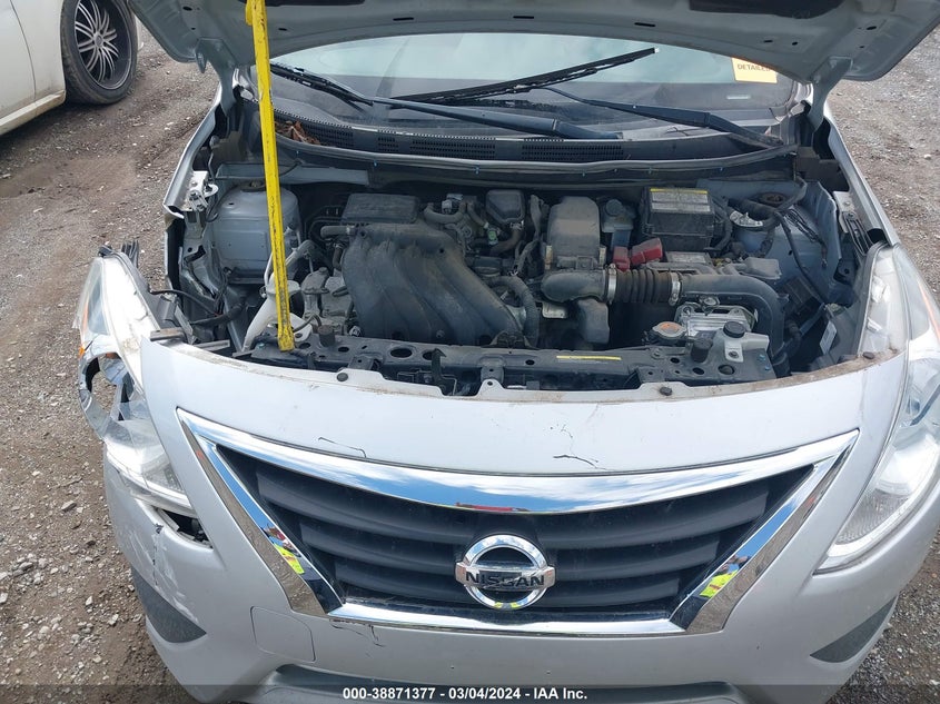 2018 NISSAN VERSA 1.6 S+ - 3N1CN7APXJL838336