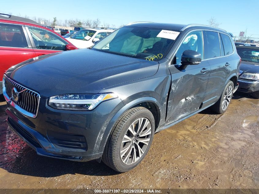 2021 Volvo Xc90 T5 Momentum 7 Passenger VIN: YV4102PK2M1684022 Lot: 38871397