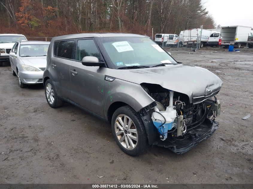 2018 Kia Soul + VIN: KNDJP3A51J7603611 Lot: 38871412