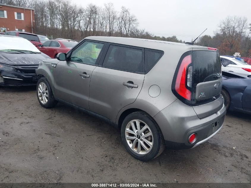 2018 Kia Soul + VIN: KNDJP3A51J7603611 Lot: 38871412