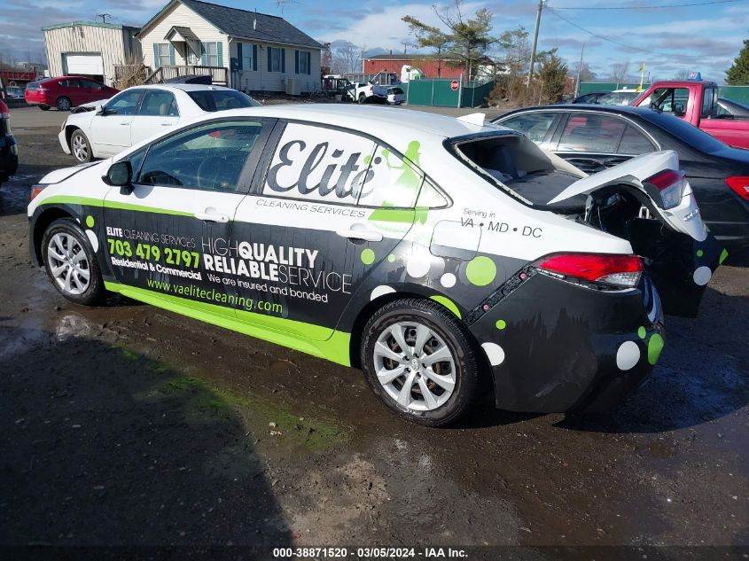 2020 Toyota Corolla Le VIN: JTDEPRAE7LJ008370 Lot: 38871520