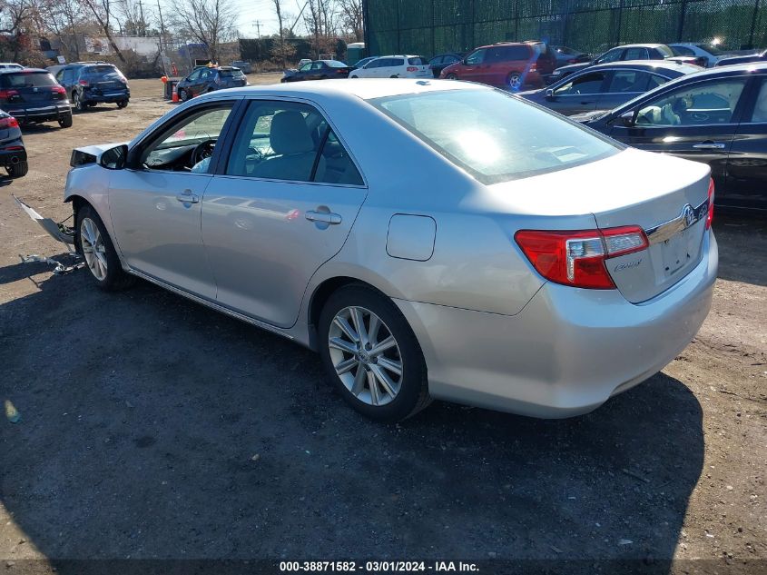 2012 Toyota Camry Xle VIN: 4T4BF1FK4CR225106 Lot: 38871582