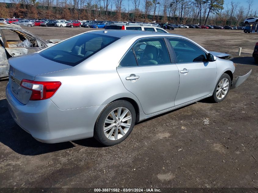 2012 Toyota Camry Xle VIN: 4T4BF1FK4CR225106 Lot: 38871582