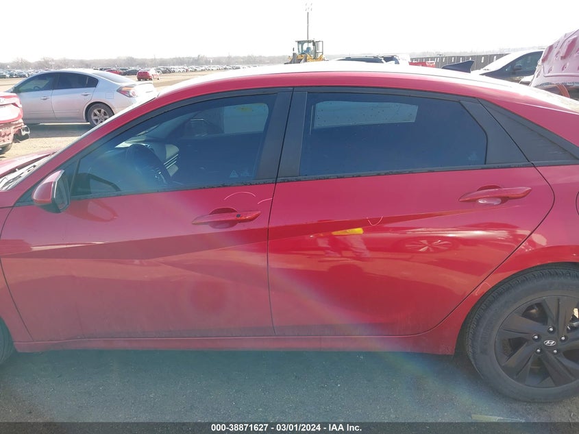 VIN 5NPLS4AG8MH042340 2021 HYUNDAI ELANTRA SEL