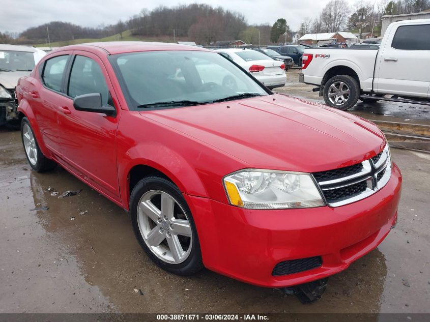 2013 Dodge Avenger Se VIN: 1C3CDZAB5DN643317 Lot: 38871671