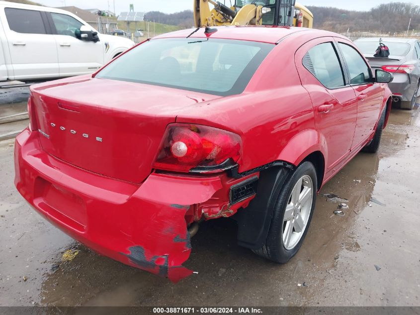 1C3CDZAB5DN643317 2013 Dodge Avenger Se