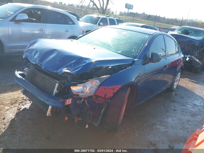 2013 CHEVROLET CRUZE LS AUTO - 1G1PA5SG7D7185673