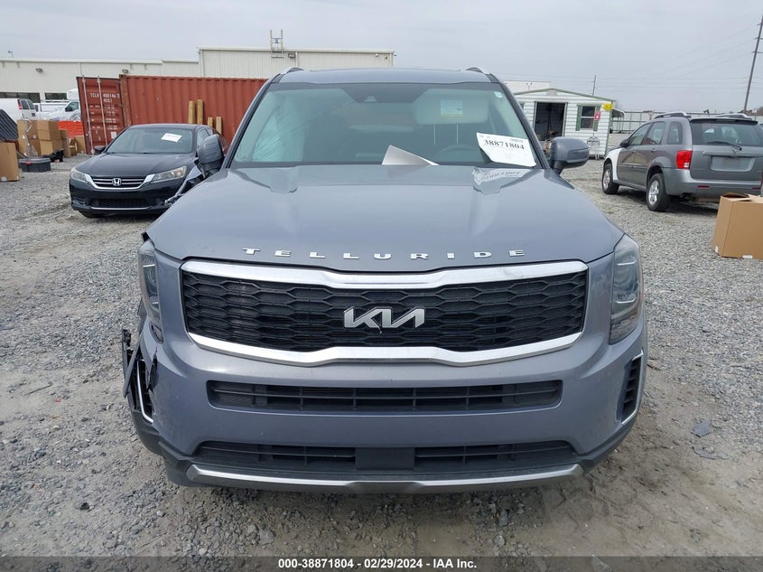 VIN 5XYP64HC9NG241365 2022 KIA TELLURIDE S