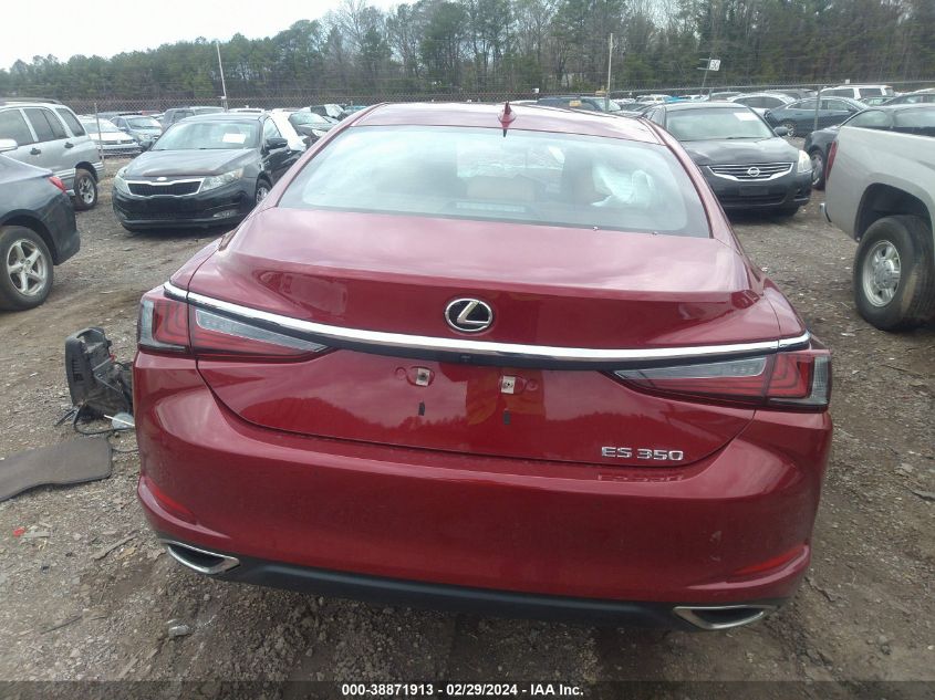 2020 Lexus Es 350 VIN: 58ADZ1B16LU079422 Lot: 38871913