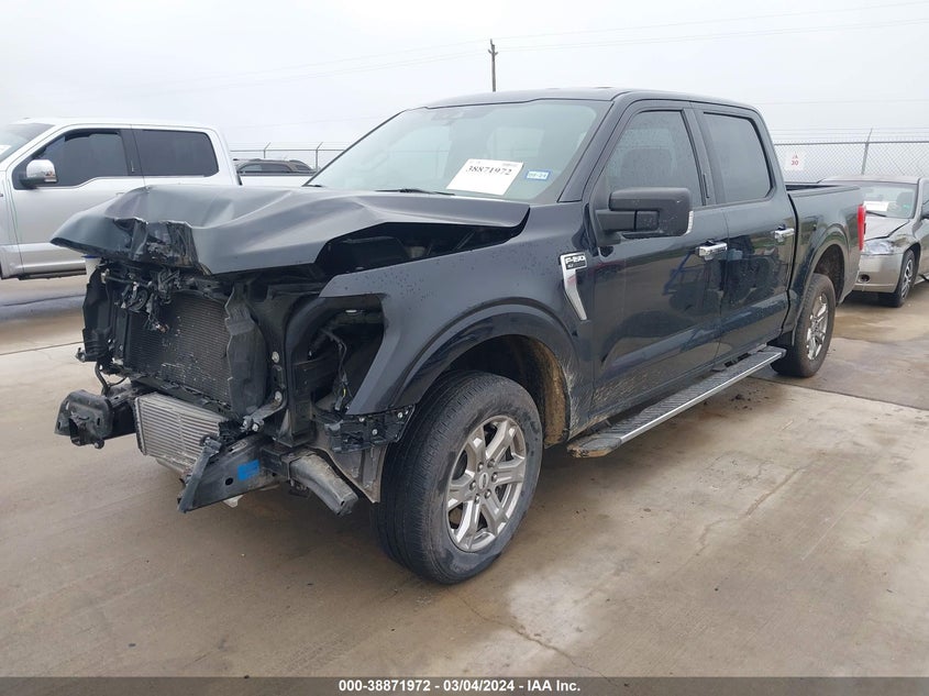 VIN 1FTEW1CP9MFB53837 2021 FORD F-150 XLT