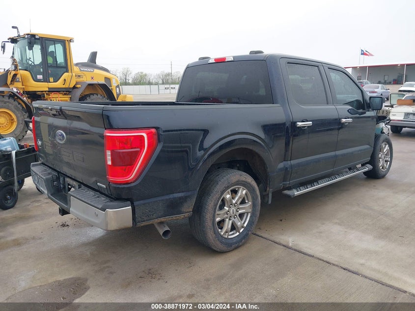 VIN 1FTEW1CP9MFB53837 2021 FORD F-150 XLT