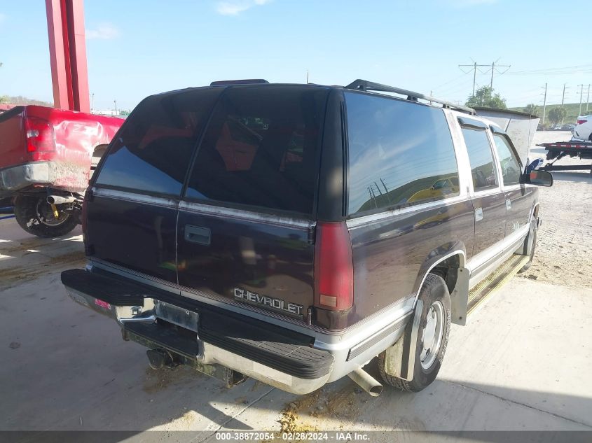 1996 Chevrolet Suburban C1500 VIN: 3GNEC16RXTG120520 Lot: 38872054