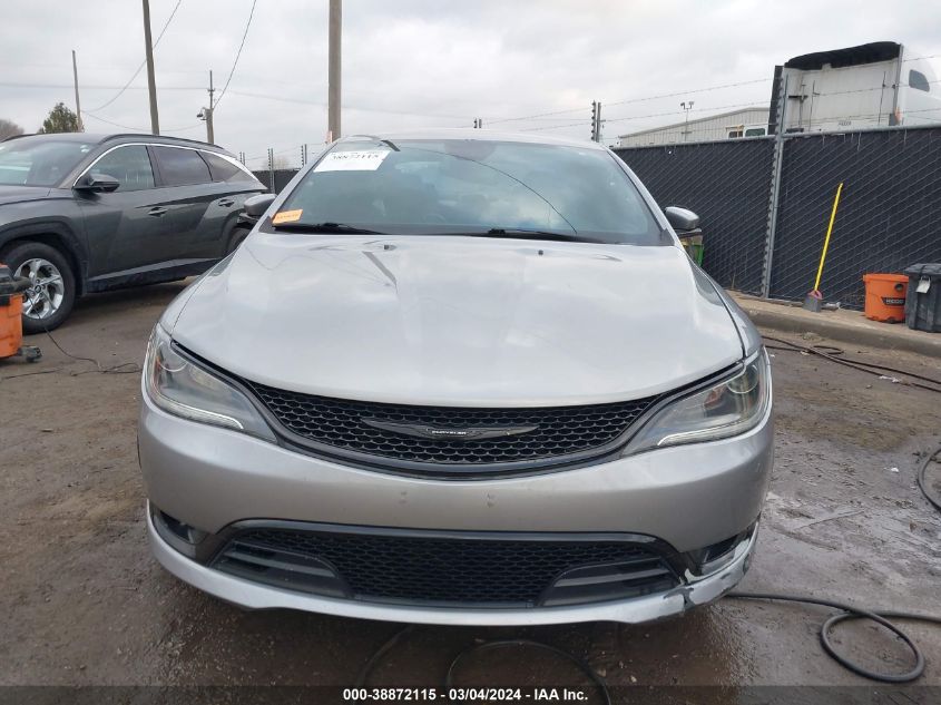 2015 Chrysler 200 S VIN: 1C3CCCBG0FN582326 Lot: 38872115