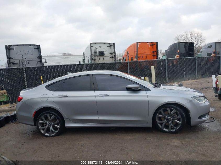 2015 Chrysler 200 S VIN: 1C3CCCBG0FN582326 Lot: 38872115