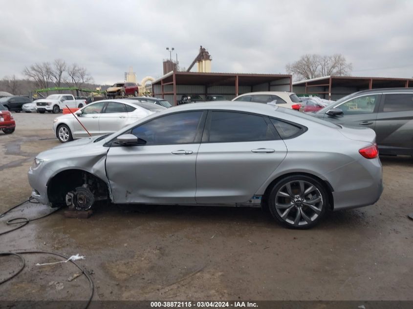 2015 Chrysler 200 S VIN: 1C3CCCBG0FN582326 Lot: 38872115