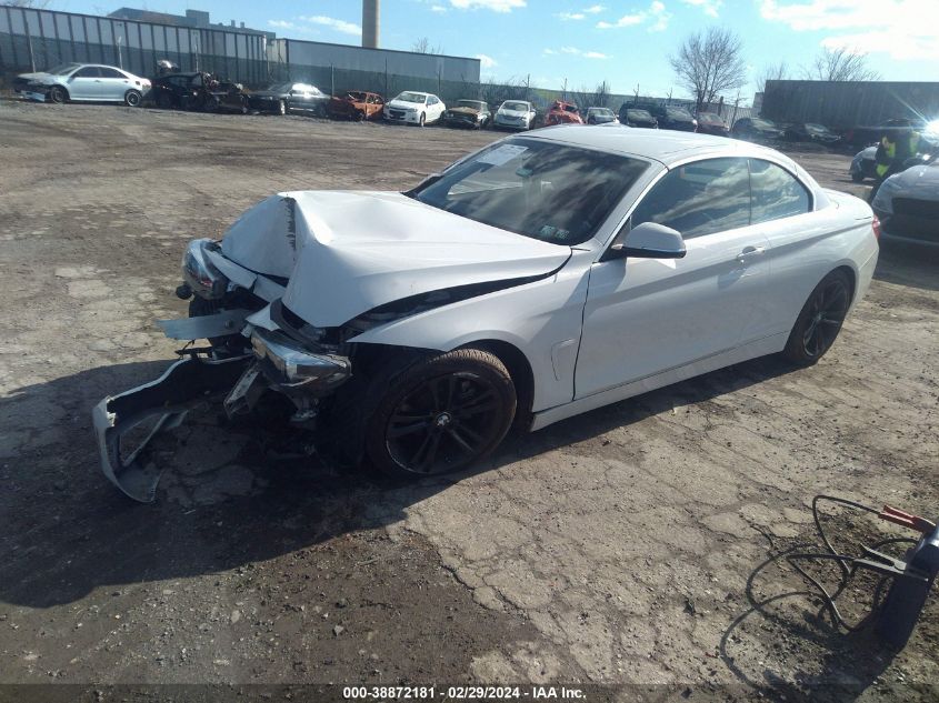 2018 BMW 430I xDrive VIN: WBA4Z3C55JEC56641 Lot: 38872181