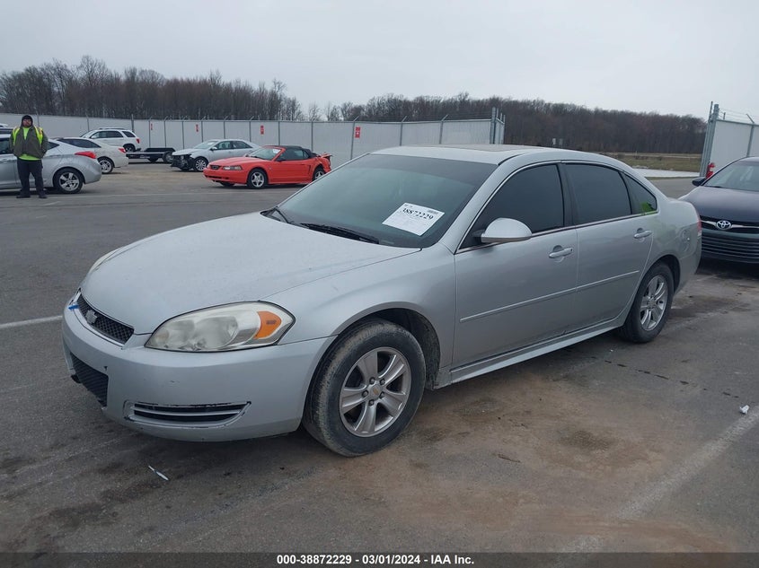 2014 CHEVROLET IMPALA LIMITED LT - 2G1WB5E37E1114182