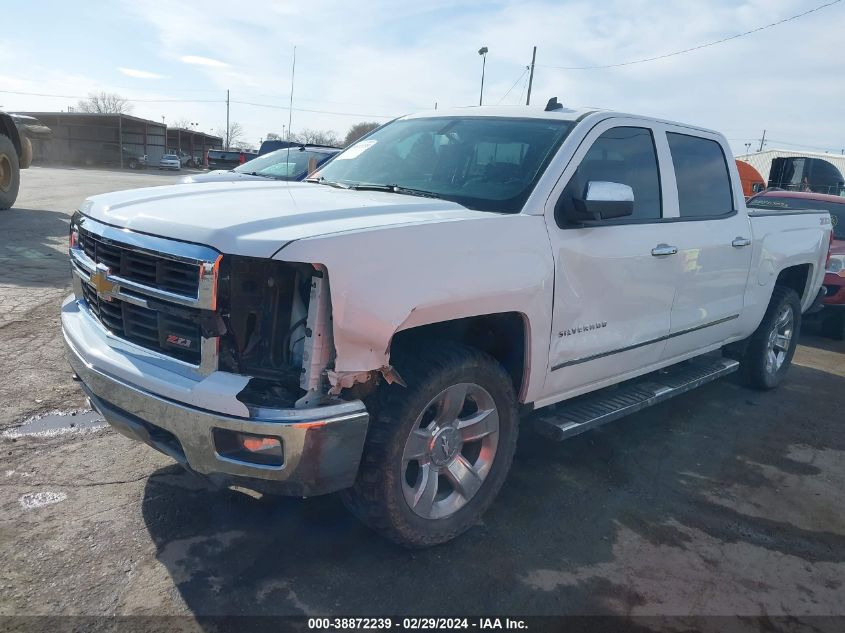 2014 CHEVROLET SILVERADO 1500 1LZ/2LZ - 3GCUKSEC0EG258208